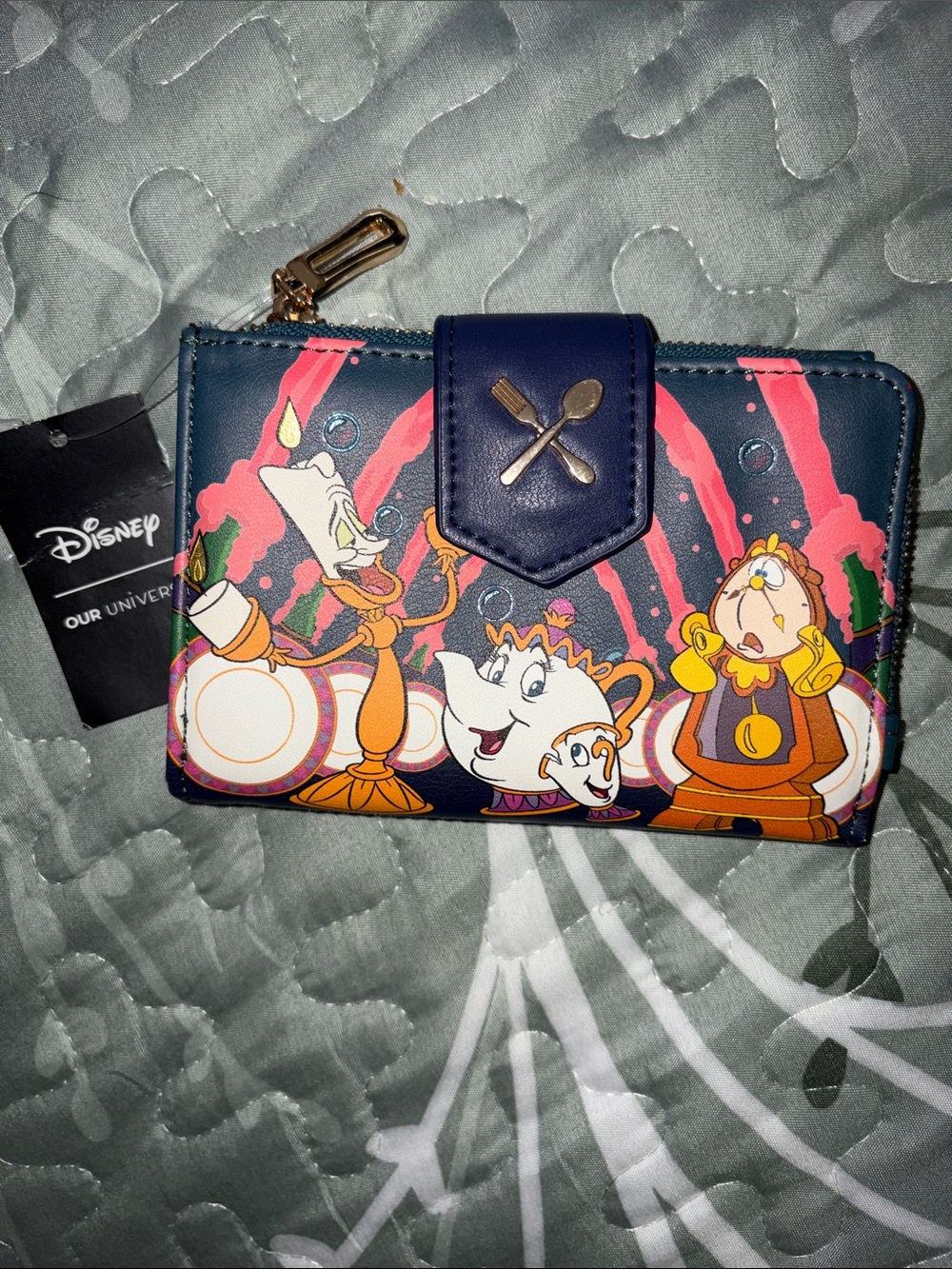 Disney our universe Beauty and the Beast Character Wallet